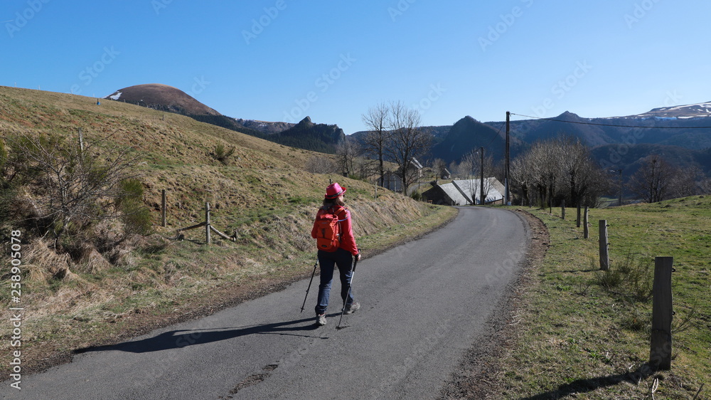 randonnée en Auvergne