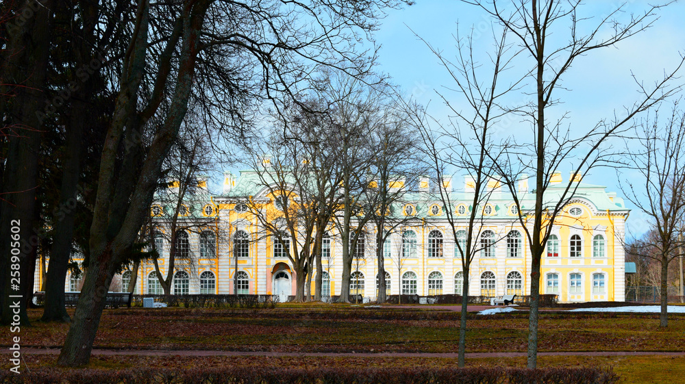 old building in park