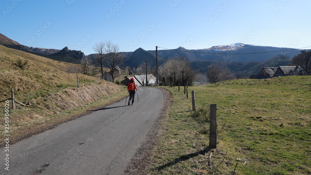 randonnée en Auvergne