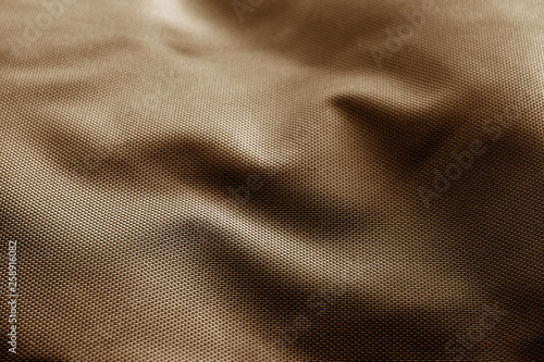 Sack cloth texture in brown color.