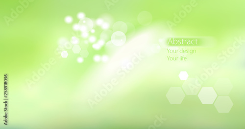 Abstract soft green background.