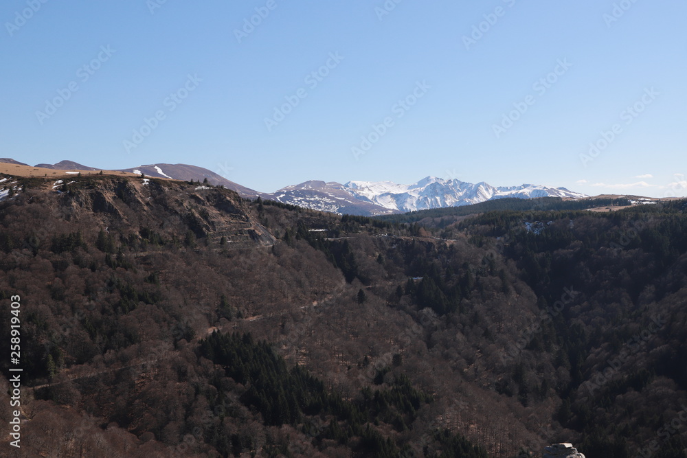 rando aux roches Tuillières et Sanadoires, Auvergne