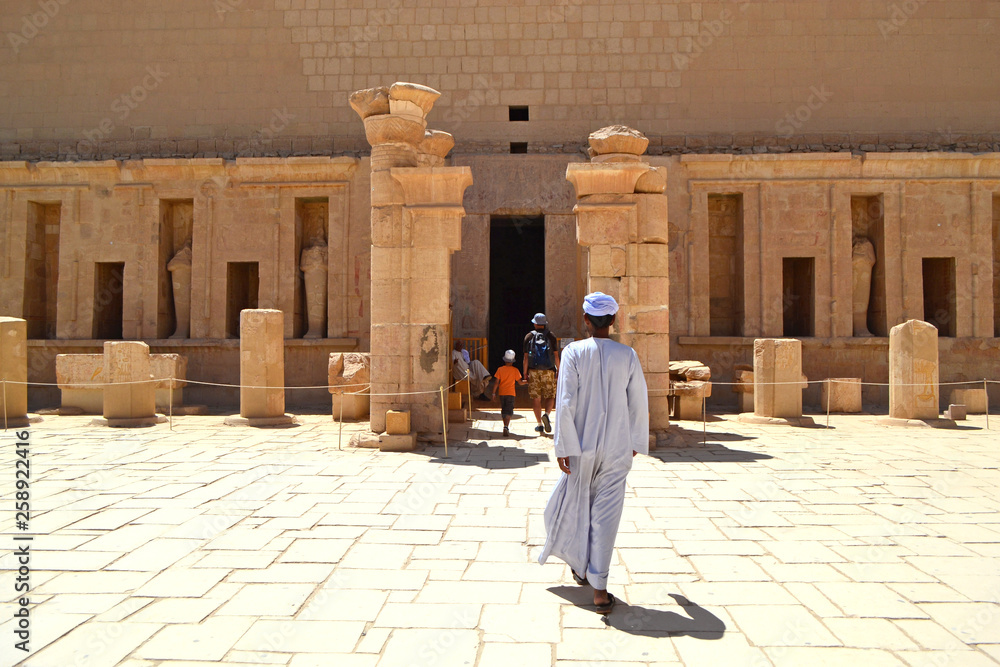 Temple of Queen Hatshepsut in Luxor near the Valley of the Kings.