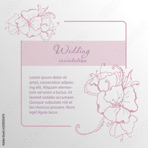 save the date wedding card