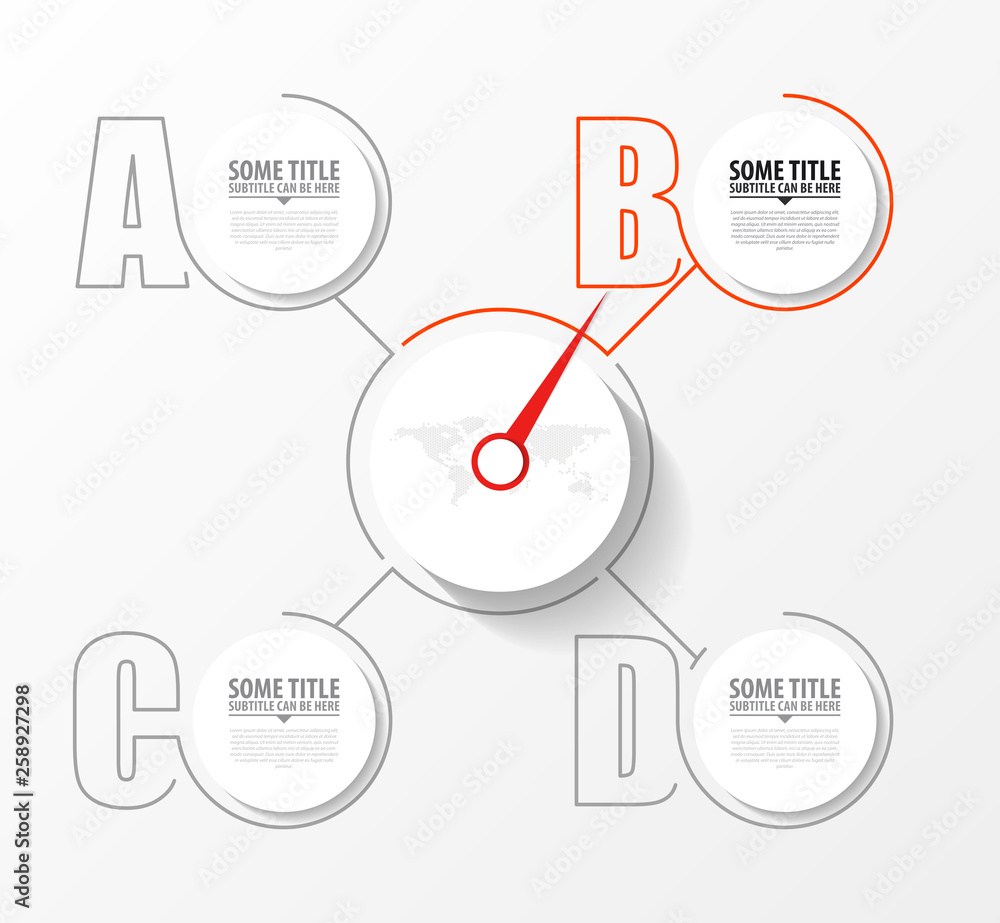 Infographic design template. Creative concept with 4 steps Infographic design template. Creative concept with 4 steps