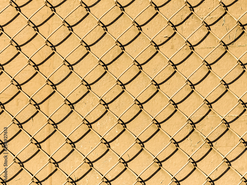 Naklejka premium square metal mesh