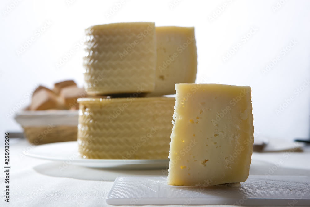 Delicious traditional spanish cheese