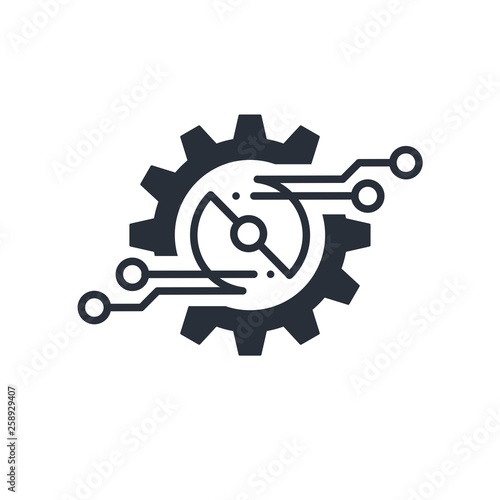 Electronic Engineering. Vector icon.