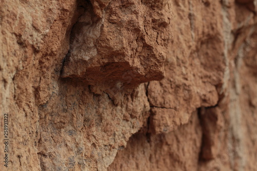 sandy background in the quarries