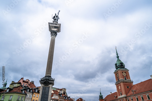 Poland, Warsaw, Castle Square photo