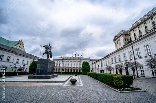 Poland, the Presidential Palace in Warsaw