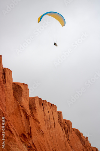 Cliffs look like Mars