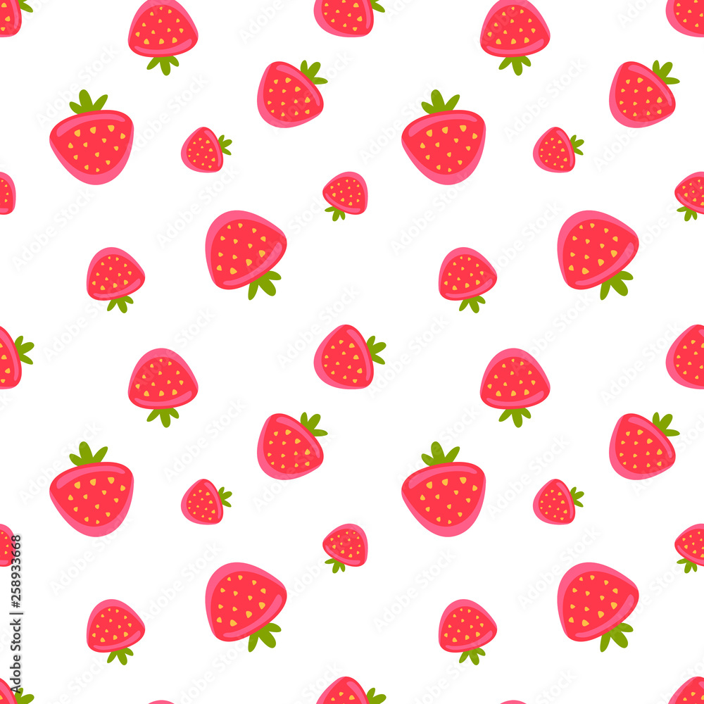 cute Strawberry seamless pattern cute Strawberry seamless pattern