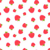 cute Strawberry seamless pattern