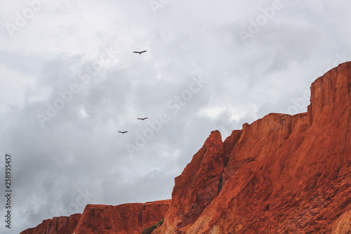 Cliffs look like Mars