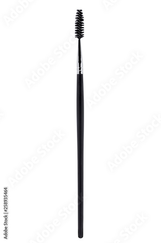 Professional cosmetic brush on white background. Makeup