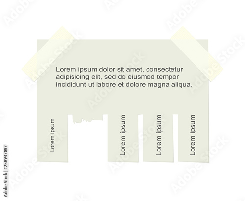 Sheet Paper Advertising