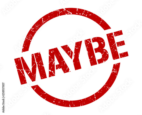 maybe stamp