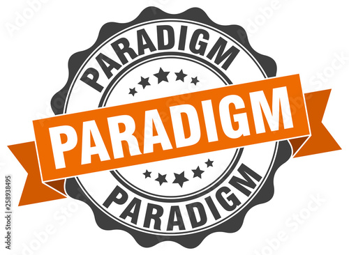 paradigm stamp. sign. seal