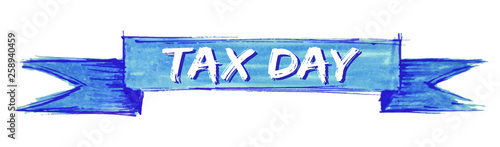 tax day ribbon