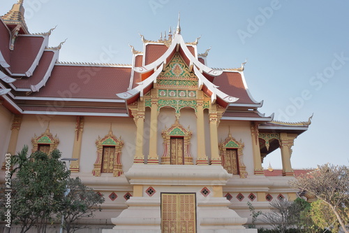Wallpaper Mural Vientiane Laos -, 1 Apr. 2019; Pha That Luang (Gold Stupa) or “Great Stupa” was built in 1566 after King Setthathirath had made Vientiane the new capital of the Lan Xang Kingdom. Torontodigital.ca