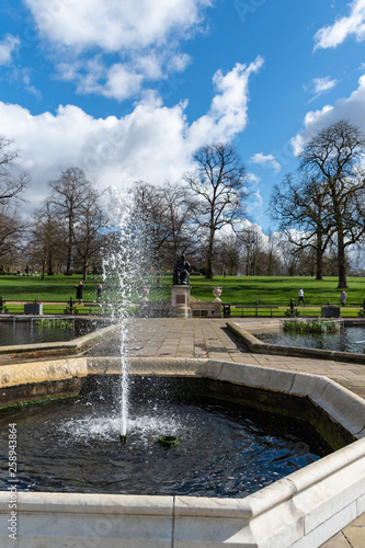 Fontana nel parco di Londra
