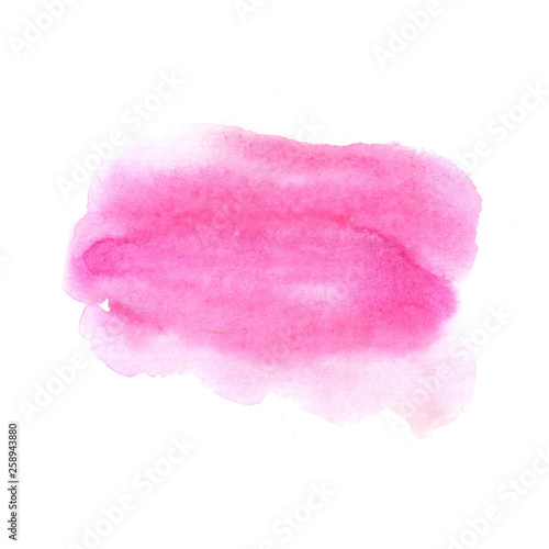 illustration of watercolor pink background