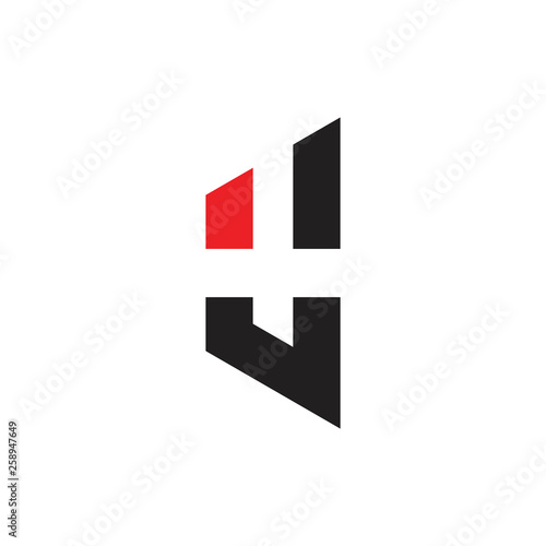 Free Download letter uj simple geometric line logo vector - GFXLoad