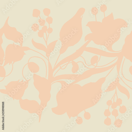 Beatiful flower. Vector seamless pattern.Seamless pattern can be used for wallpaper, pattern fills, web page background,surface textures.
