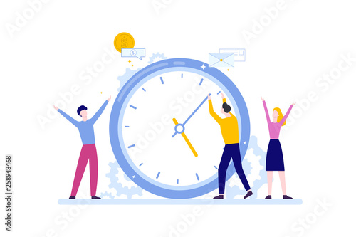 Time management concept. Idea of schedule and organization