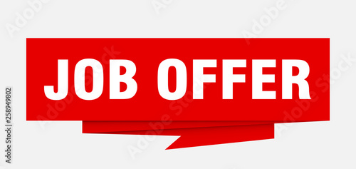 job offer
