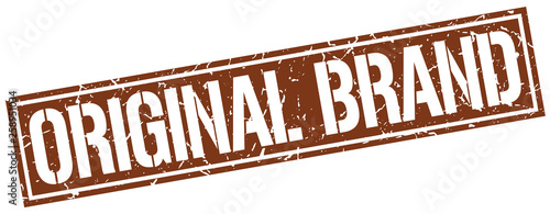 original brand square grunge stamp