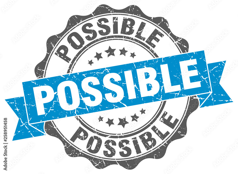 Obraz premium possible stamp. sign. seal