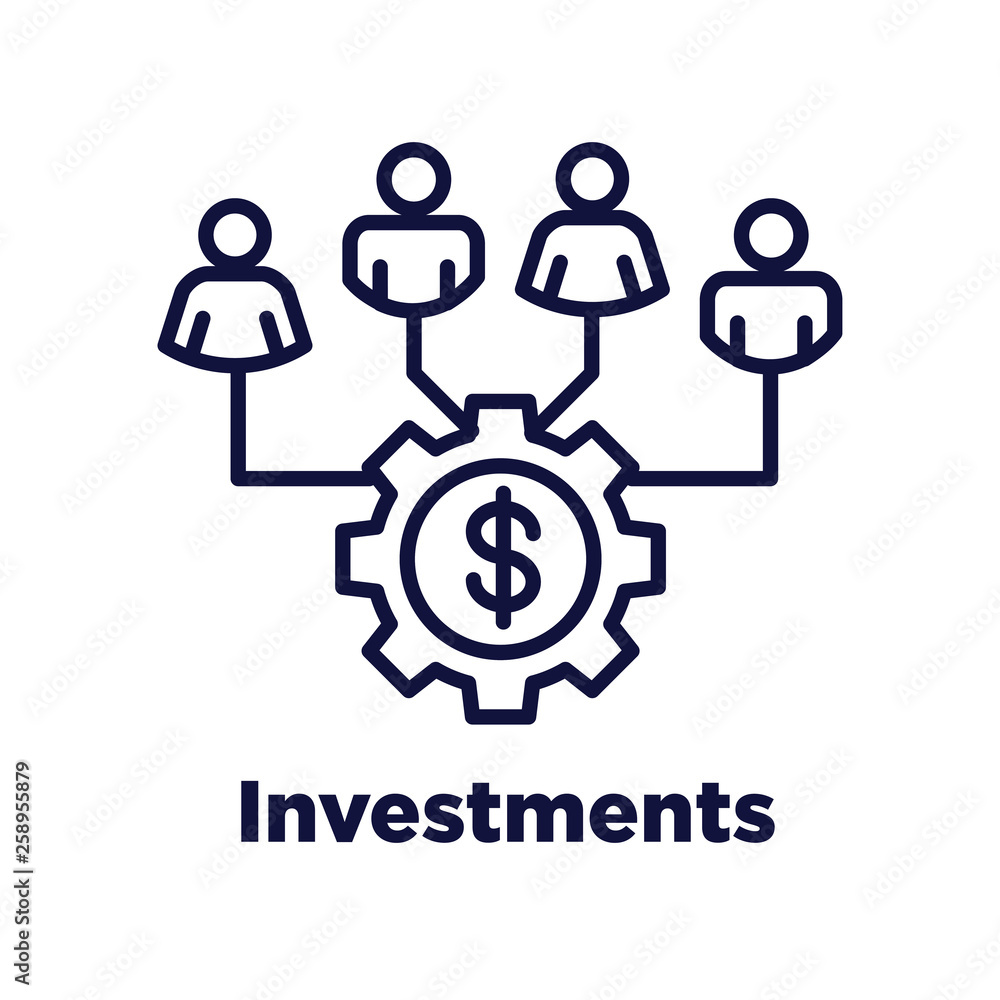 Retirement Investments and Dividend Income, Mutual Fund, IRA Icon set Retirement Investments and Dividend Income, Mutual Fund, IRA Icon set