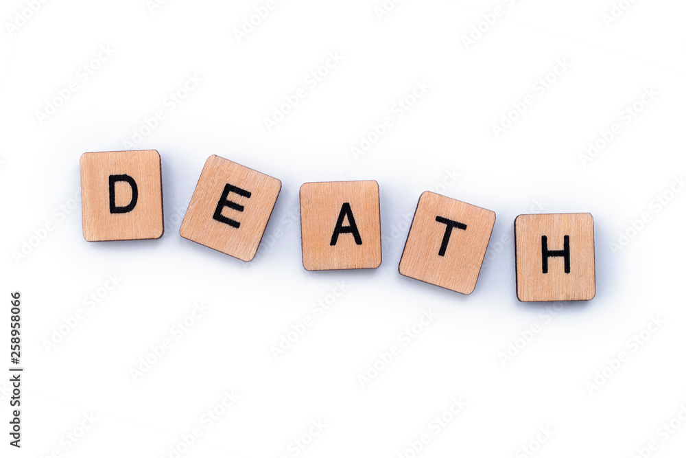 The word DEATH The word DEATH