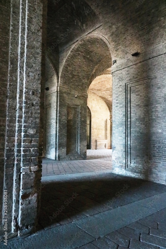 Naklejka premium Palazzo della Pilotta Parma