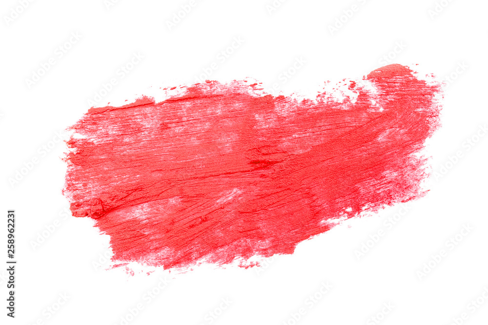 red lipstick on white background red lipstick on white background