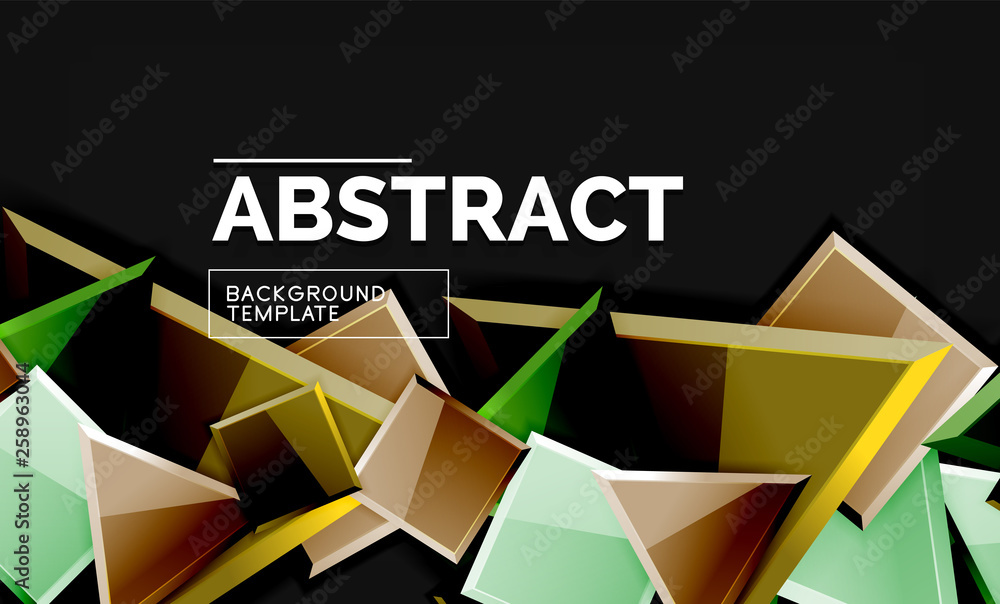Shiny style geometric background Shiny style geometric background