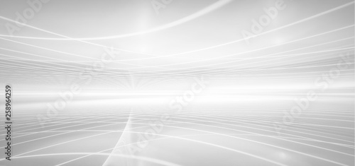white futuristic background
