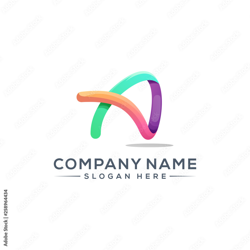 letter A logo design for your company letter A logo design for your company