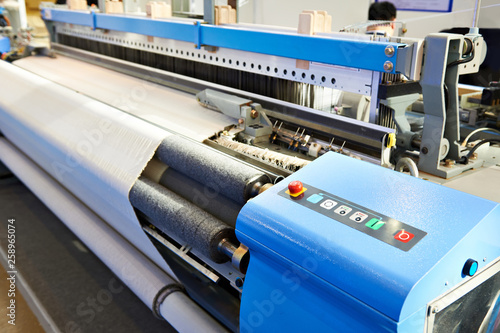 Tableau sur toile High speed air-jet loom