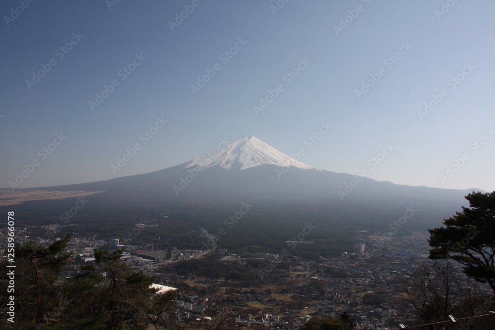 Mount Fuji: View from Tenjo-tama