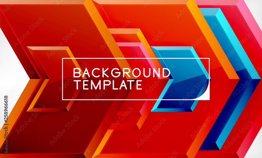 Techno arrow background, template design Techno arrow background, template design