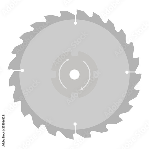 Circular saw blade for wood work