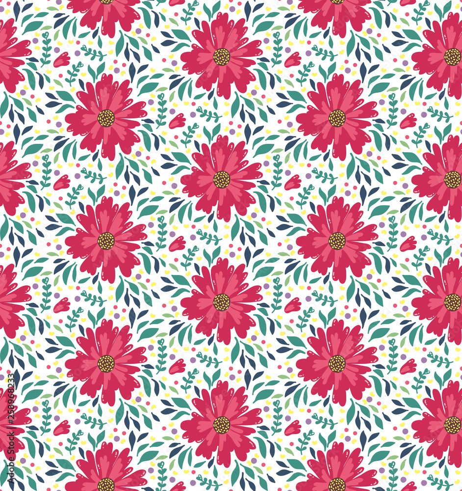 floral floer seamless vector pattern floral floer seamless vector pattern
