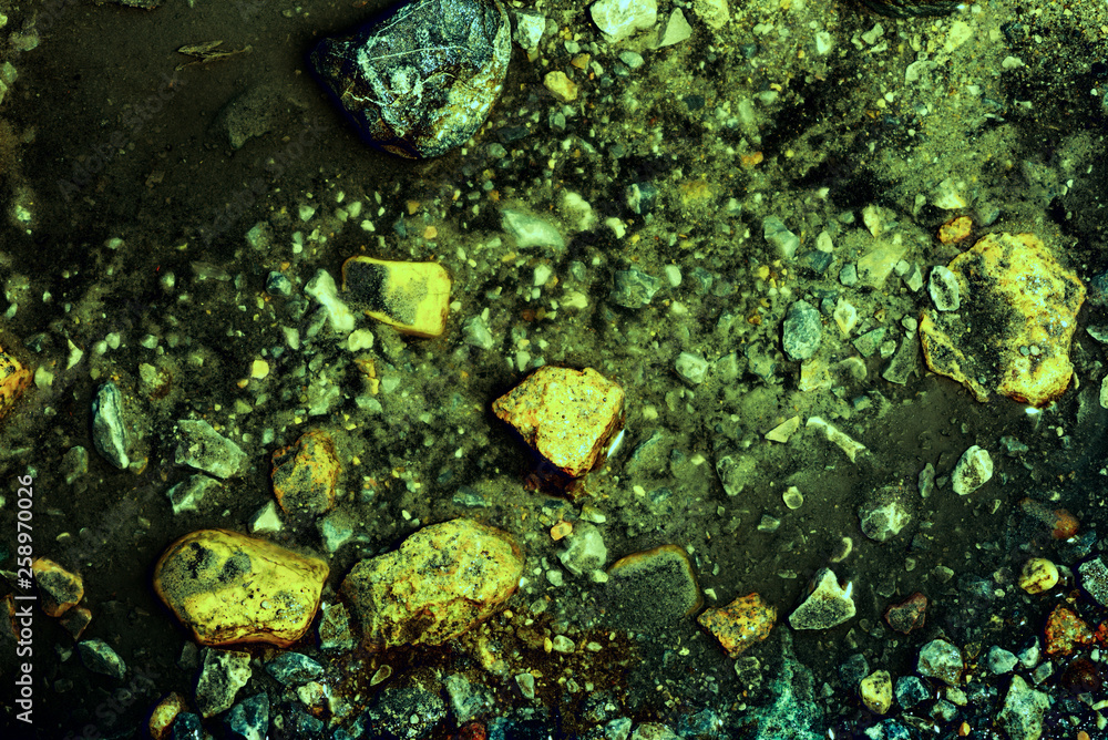 Abstract fantastic texture. Color stone and water. The flowing liquid. Acid swill. Surface of the space planet. . Abstract fantastic texture. Color stone and water. The flowing liquid. Acid swill. Surface of the space planet. .