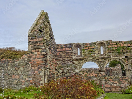 Fotografia Ruinen des Nonnenklosters Iona nunnery