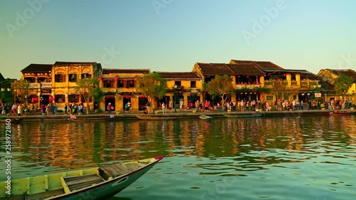 The village of Hoi An in Vietnam
