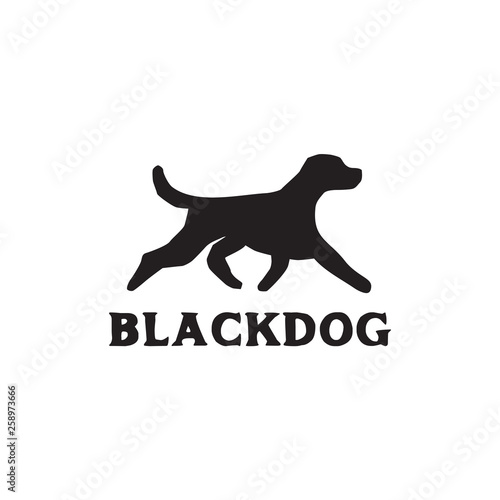 Dog logo icon design vector template