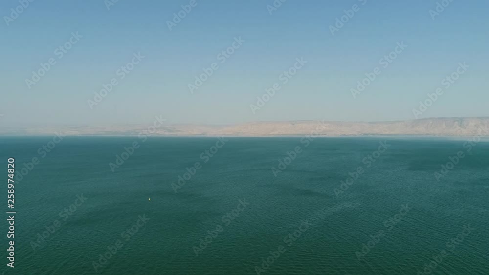 The Sea of Galilee. The place where Jesus walked on the water. The Sea of Galilee. The place where Jesus walked on the water.